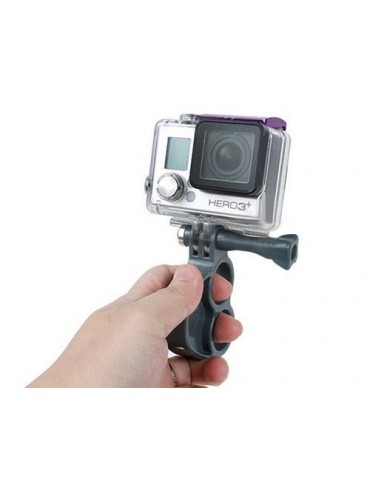 GoPro V2 Finger Grip Holder Stabilizer Mount for Hero Camera - Gray