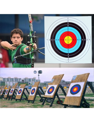 Archery & Crossbow Paper Target Faces 40x40cm